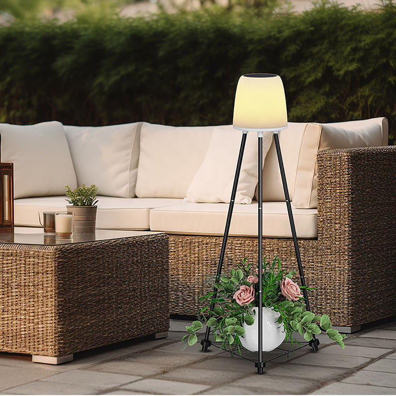 ABS/아이언 LED 태양 장식등 외관 22*20*40.5 CM 내부 상자 1.9KG G.W
