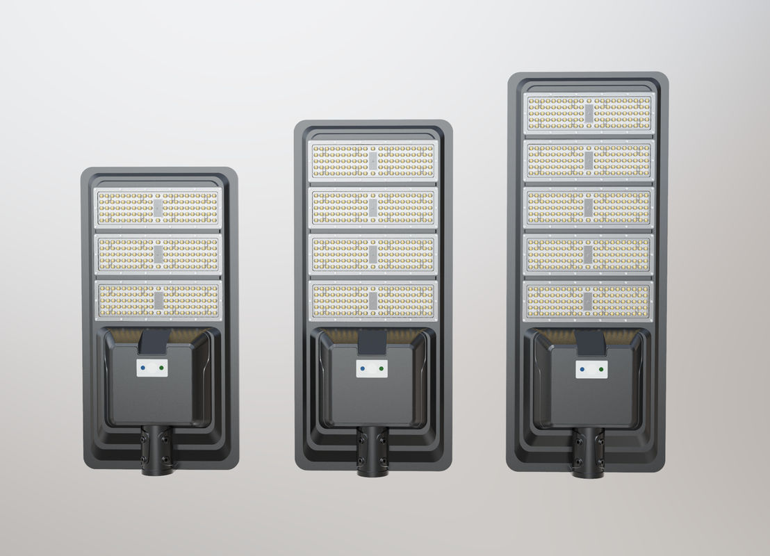 1개의 태양 가로등 300w 400W 500w 태양 강화된 감지기 빛에서 OEM 모두