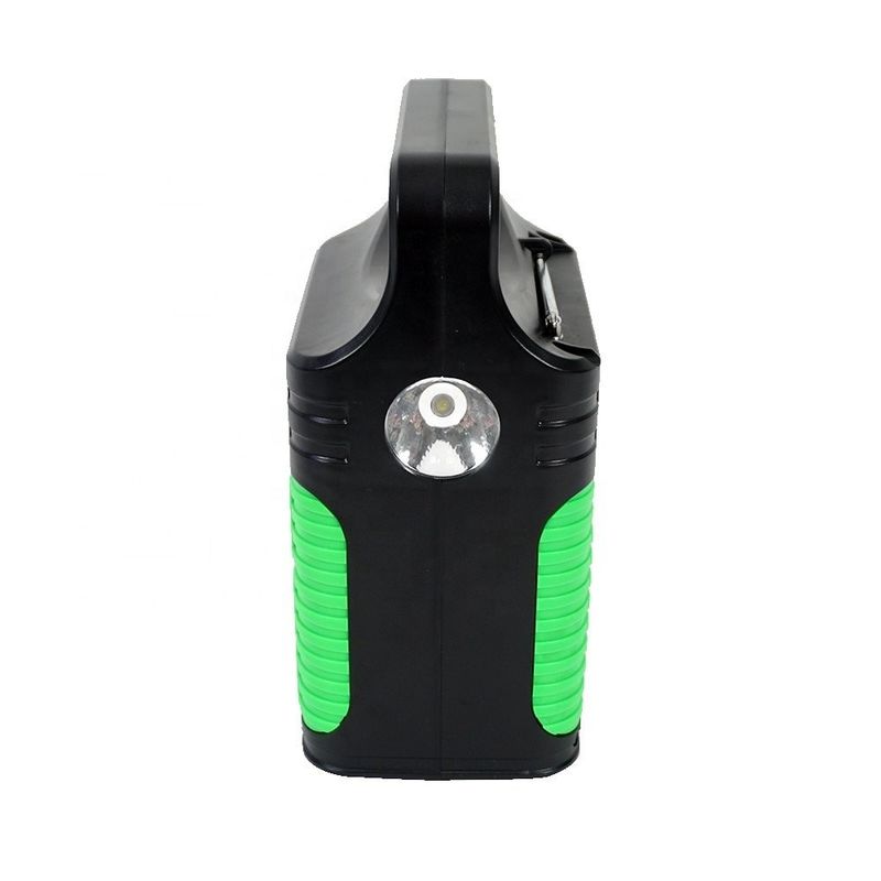 MP3 FM 라디오를 가진 7500mah 10W 6V 태양 전지판 에너지 시스템 실내 태양 조명 장비