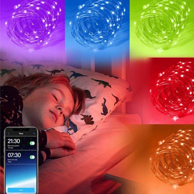 New LED Copper Lamp USB Outdoor Waterproof Lamp with Low Voltage Decorative Color Lamp String Wholesale