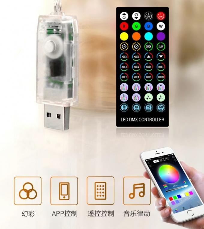할로윈 웨딩 파티 태양 장식 조명 APP 제어 4