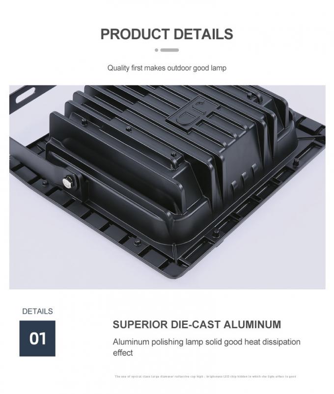 IP67 방수 야외 엘이디 투광등 반사기 300W 500W 1000W SMD 주도하는 투광 조명등