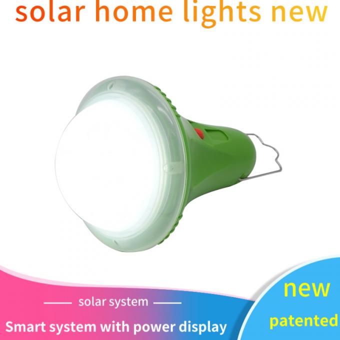 4PCS 엘이디 조명등 내장 5200mAh 솔라 램프와 30W 25W 태양 열을 이용한 집 조명 시스템