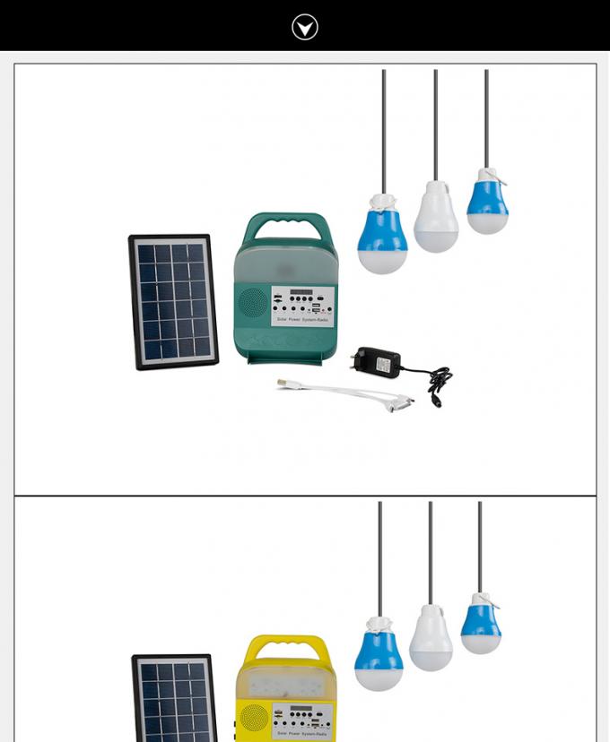 Solar Lighting Small System for Home Outdoor Camping Mobile Power Supply Car Lamp