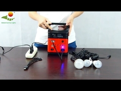 SRE-3790 Solar Light Kits 10w Solar Panel Light With FM Radio