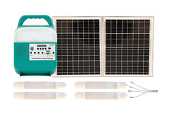 가지고 다닐 수 있는 애프그리드 주택 태양에너지 패널 배터리 전체 시스템 Kits-12V